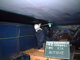炭素繊維シート貼付状況